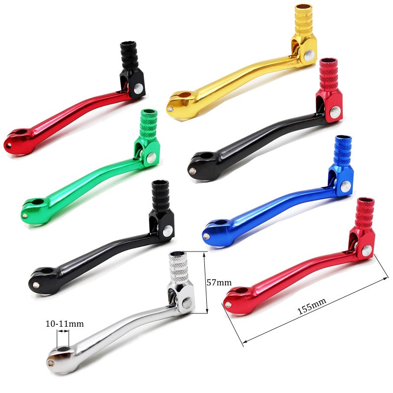 PRO BAT Motorcycle CRF50 XR50 Foot Gear Lever Shifter for 110cc 125cc 150cc 200cc 250cc 4-Stroke Pit Dirt Bike ATV Quad Buggy, Red - Image 3